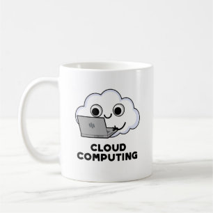 Cloud Computing Funny Computer Weather Pun Kaffemugg