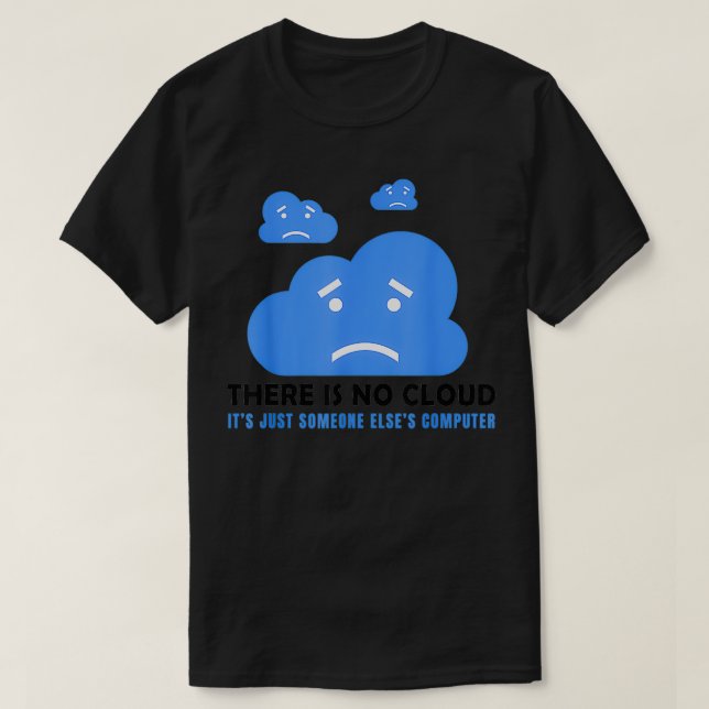 Cloud Computing Network Ingenjör IT Computer Scien T Shirt (Design framsida)