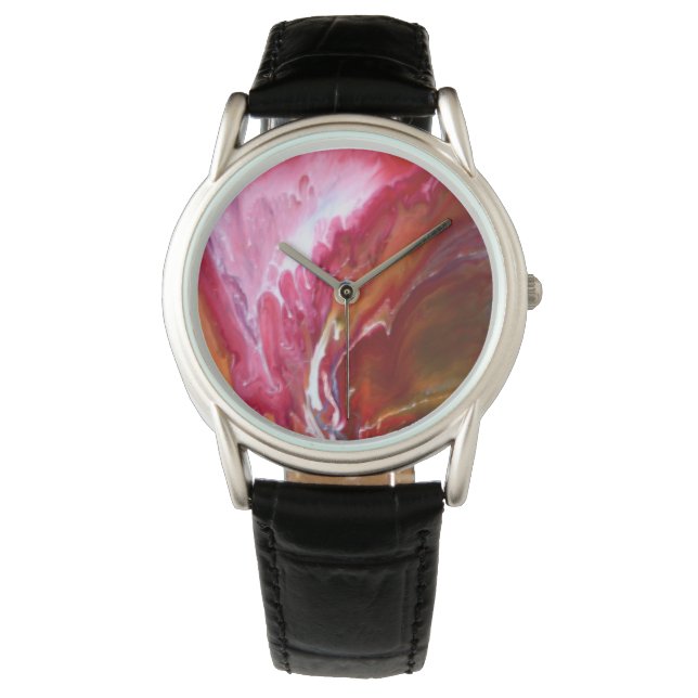 Cloud Drippings Watch Armbandsur (Framsida)