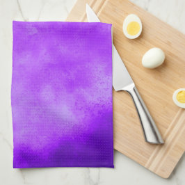 Cloud Effect Blueberry Tea Towel Kökshandduk