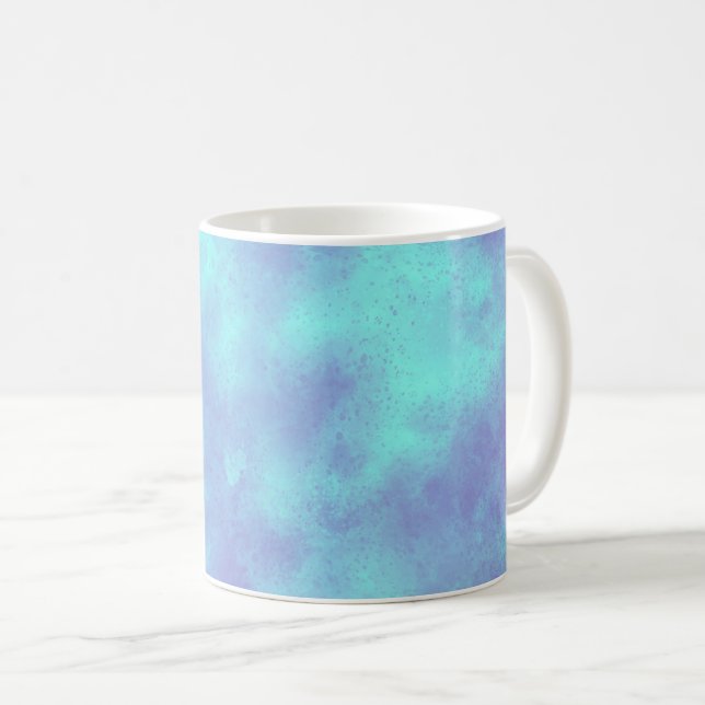 Cloud Effect Lila Storm Kaffemugg (Framsida höger)