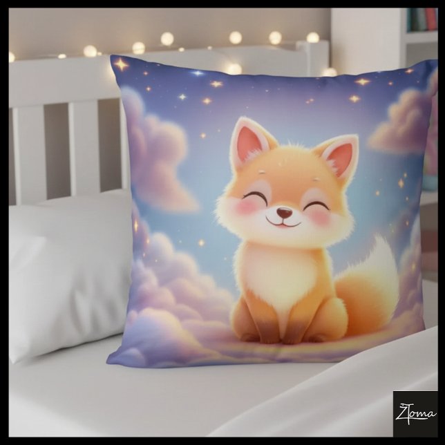 Cloud Fox Dream Pillow Kudde (Skapare uppladdad)