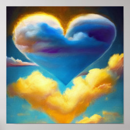 Cloud Heart i Poster