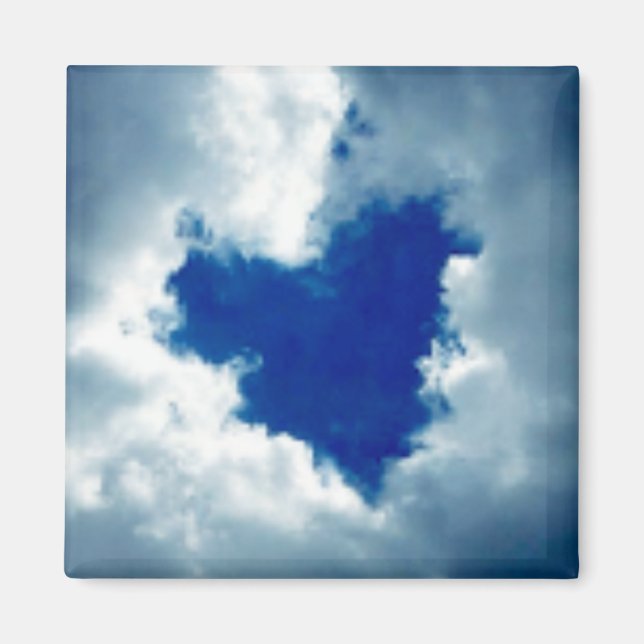 Cloud Heart Magnet (Framsidan)