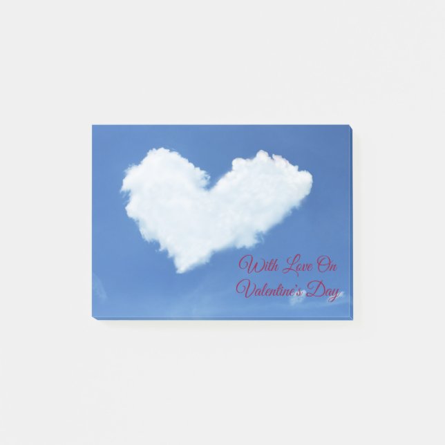 Cloud Heart Post-it Block (Framsida)