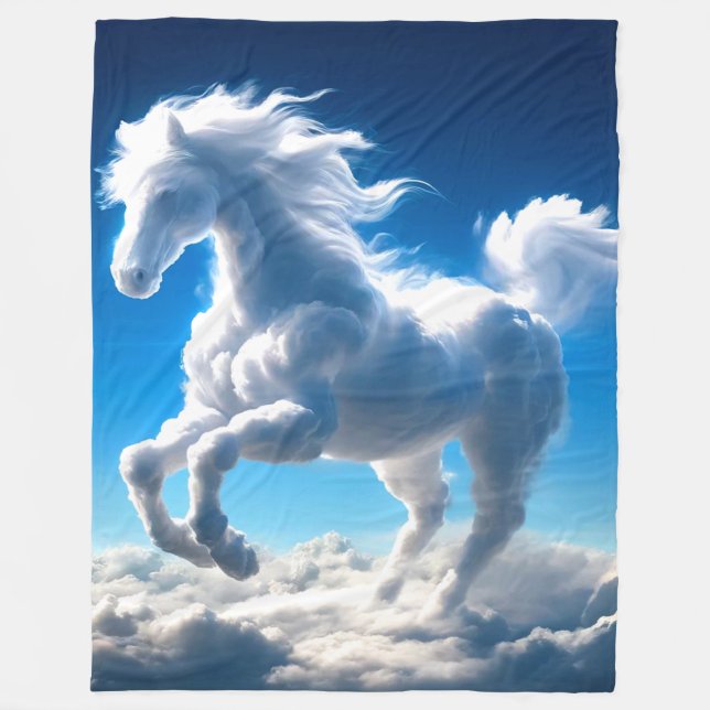 Cloud Horse Fleecefilt (Framsidan)