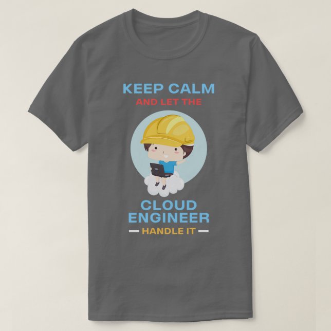 Cloud Ingenjör II T Shirt (Design framsida)