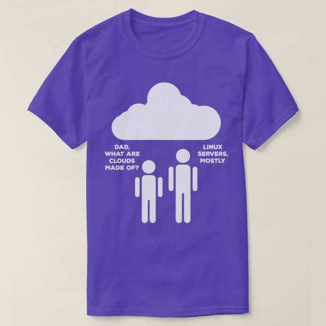 Cloud Linux T Shirt (Design framsida)
