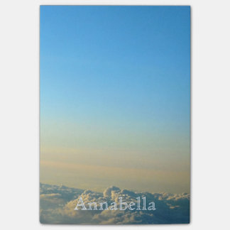 Cloud Mountains 4x6 Post-it Notes