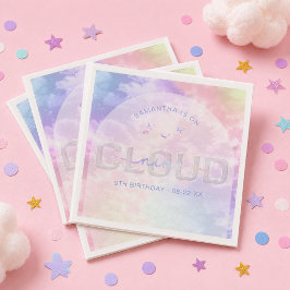 Cloud Nine 9-års födelsedags servetter – Kawaii Pa