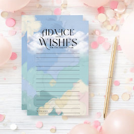 Cloud Nine Baby Shower Advice och Önskemål