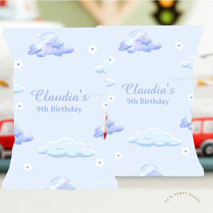 Cloud Nine Birthday Chip Bag Wrapper Reklamblad