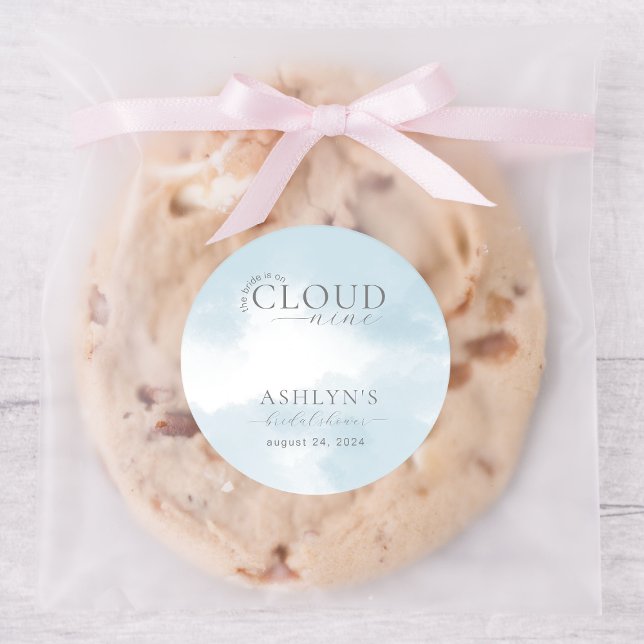 Cloud Nine Bröllopsfest Klistermärke (Skapare uppladdad)