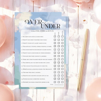 Cloud Nine Dreamy över under Pastel Guessing Game