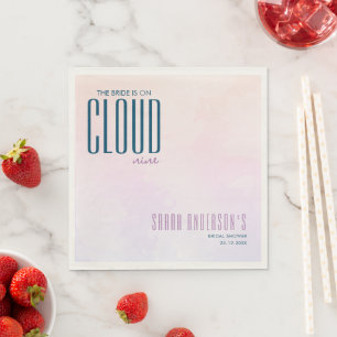 Cloud Nine Elegant Dreamy Möhippa Pappersservett