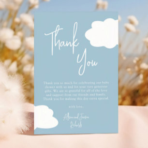 Cloud Nine Gender Neutral Baby Shower Tack Kort