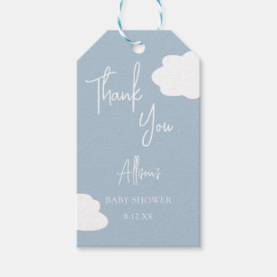 Cloud Nine Gender Neutral Baby Shower Tack Presentetikett
