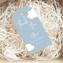 Cloud Nine Gender Neutral Baby Shower Tack