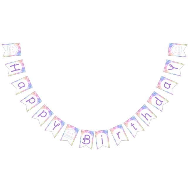 Cloud Nine Grattis på födelsedagen Banner - Waterc Vimplar (Alla)