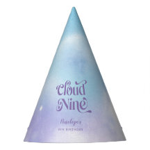 Cloud Nine Lila Födelsedagsfest