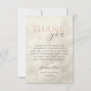 Cloud Nine Modern Baby Shower Tack Kort