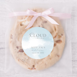 Cloud Nine Möhippa Sticker Runt Klistermärke