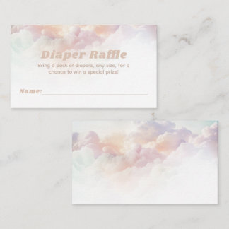 Cloud Nine Rainbow Cloud Baby Shower Bokar Tilläggskort