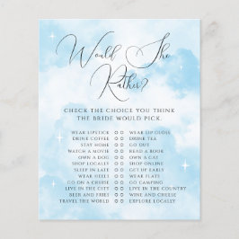 Cloud Nine skulle hellre Möhippa Game