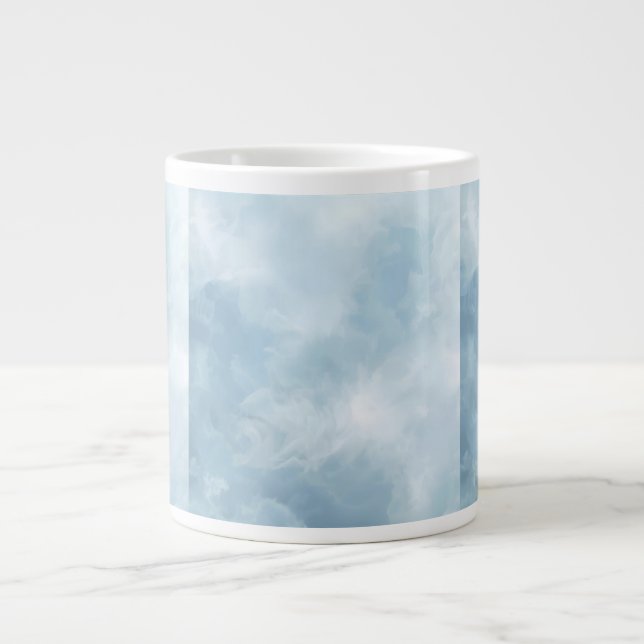 Cloud Nine Textures Calm Mug Jumbo Mugg (Framsidan)