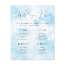 Cloud Nine What's in your Purse Möhippa Game