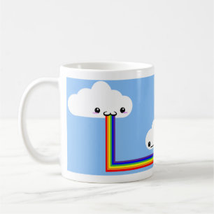 Cloud Puking Rainbow Mugg