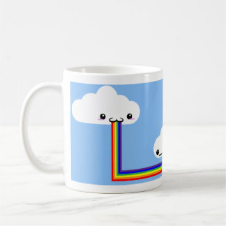 Cloud Puking Rainbow Mugg