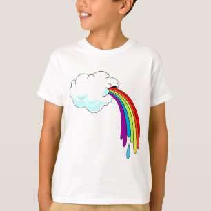 Cloud Puking Rainbow T-shirt