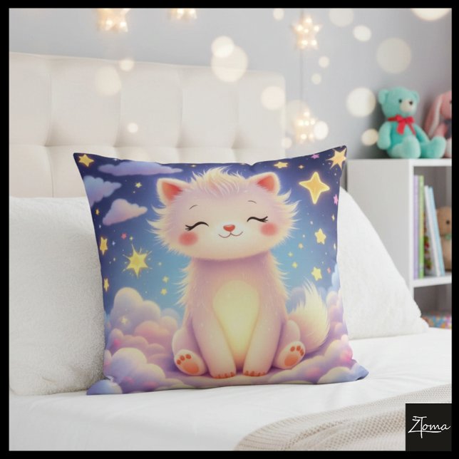 Cloud Purrfection Pillow Kudde (Skapare uppladdad)