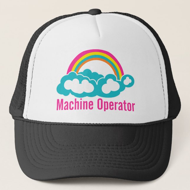 Cloud Rainbow Maskin operator Keps (Framsida)