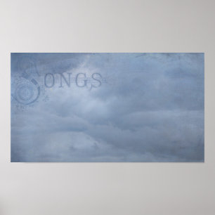 Cloud Sång Poster