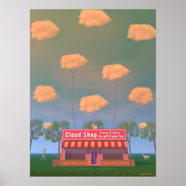 CLOUD SHOP POSTER (Framsidan)