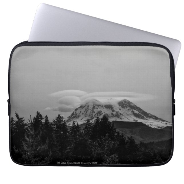 Cloud Spirit Electronics Bag Laptop Fodral (Framsidan)