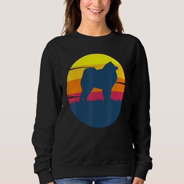 Cloud Spitz German Spitz Retro 23 T Shirt (Framsida)