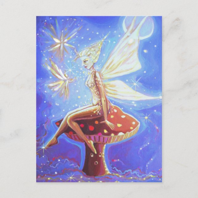 Cloud Sprites Postcards Vykort (Framsida)