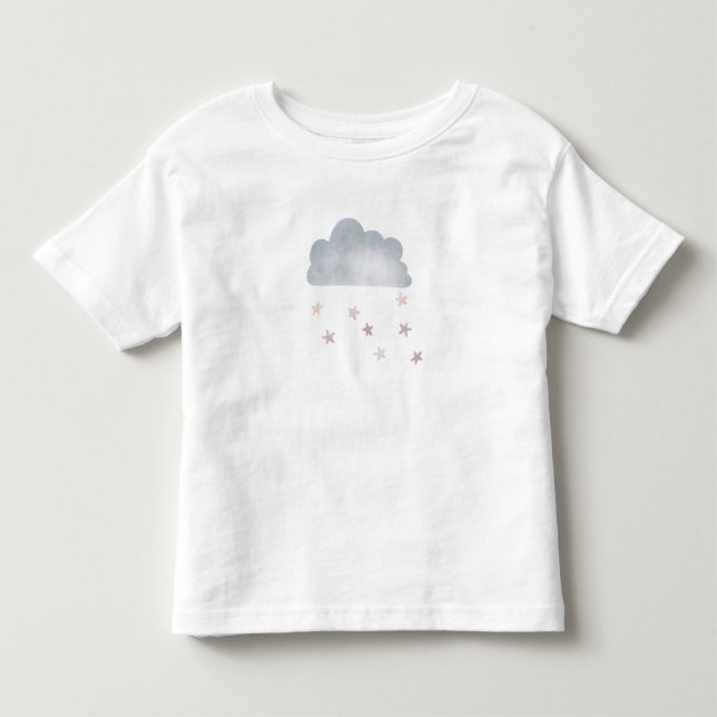 Cloud & Stars Barn Fin Jersey T-shirt (Framsida)
