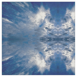 Cloud Streaks-Abstrakt Tyg