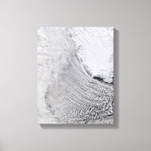 Cloud Streets i Labrador Sea Canvastryck (Framsida)