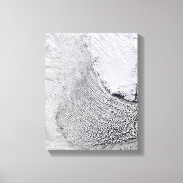 Cloud Streets i Labrador Sea Canvastryck (Framsida)