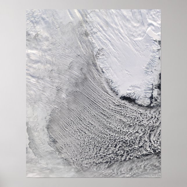 Cloud Streets i Labrador Sea Poster (Framsidan)