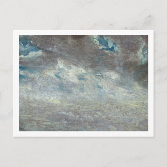 Cloud Study, 1821 (olja ombord på pappert fartyg) Vykort (Framsida)