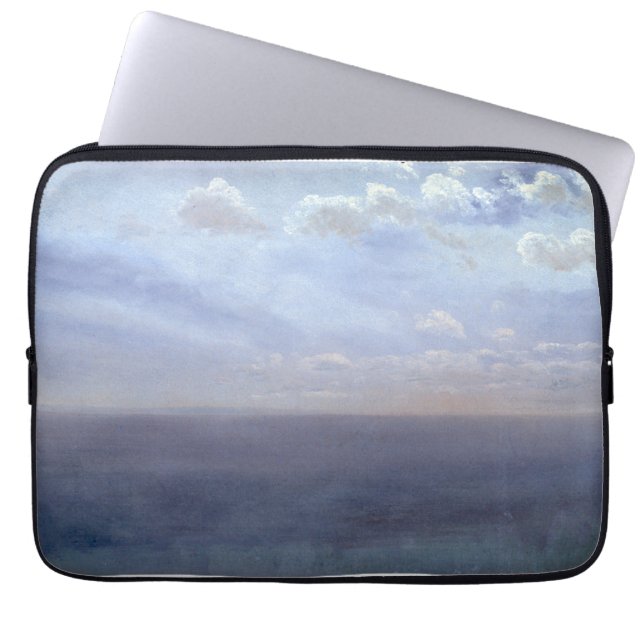 Cloud Study with Sea and Himmel - Albert Bierstadt Laptop Fodral (Framsidan)