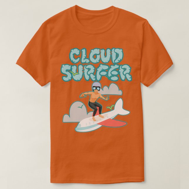 Cloud surfare t shirt (Design framsida)