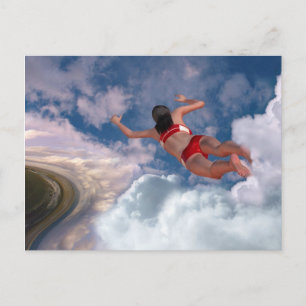 Cloud Swimming Vykort