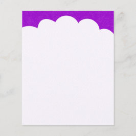 Cloud Toppar - Lila Flygblad